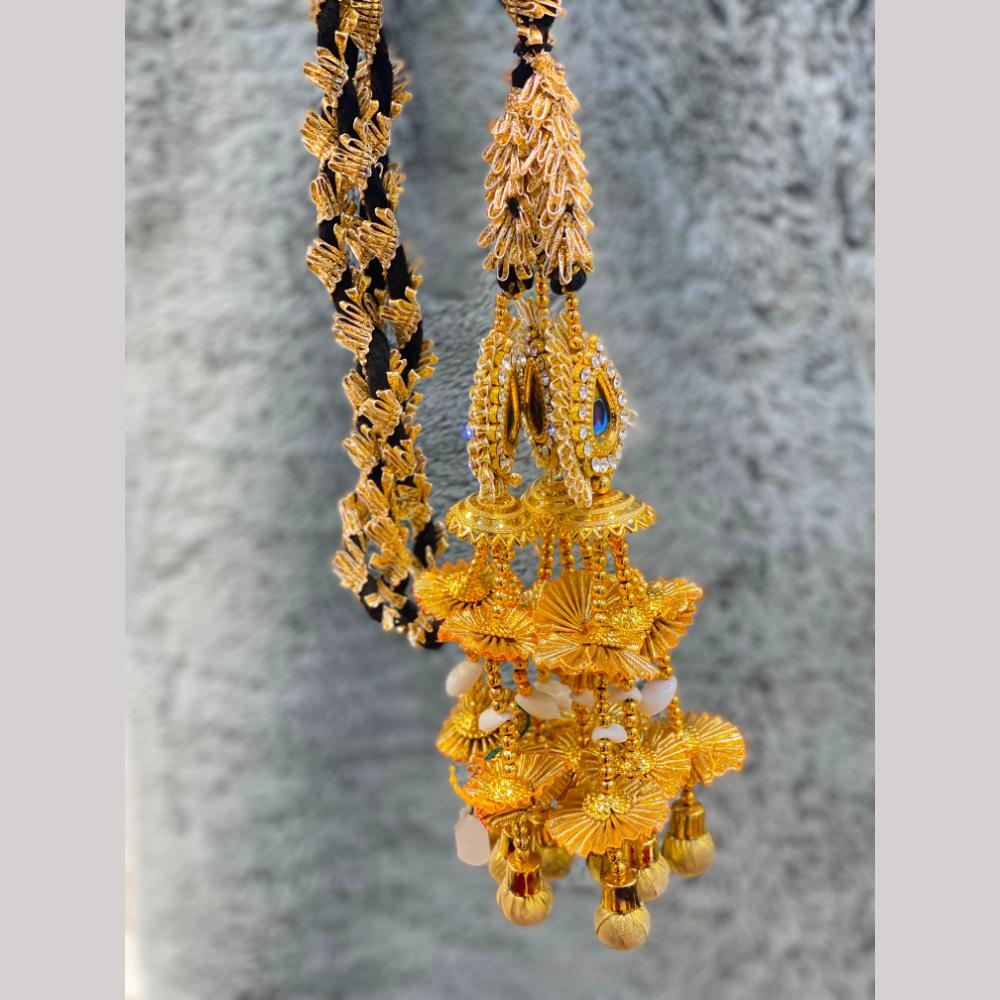 Hira Collections Multi Color Beads Hair Paranda