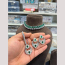 Hira Collections Royal Pota Stone Choker Necklace Set