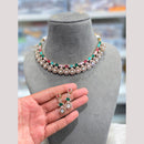 Hira Collections Designer Polki Kundan Stone Choker Necklace Set for Women