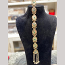 Hira Collections Elegant Mirror And Pearl Hair Choti for Wedding Wear