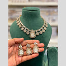 Hira Collections Wedding Wear Polki Kundan Stone Necklace Set