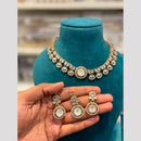 Hira Collections Royal Pota Stone Choker Necklace Set