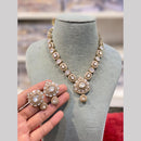 Hira Collections Designer Polki Kundan Stone Necklace Set