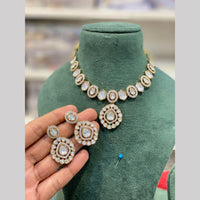 Hira Collections Designer Polki Kundan Stone Necklace Set