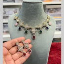 Hira Collections Designer American Daimond Necklace Set