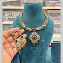 Hira Collections Designer American Daimond Necklace Set