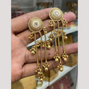 Hira Collections Heritage Pota Stone Kashmiri Ghungroo Dangler Earrings