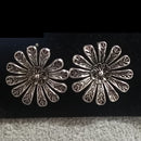 Darshana Jewels oxidised Plated Stud Earrings