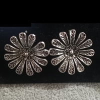 Darshana Jewels oxidised Plated Stud Earrings