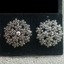 Darshana Jewels oxidised Plated Stud Earrings - 11001019OX
