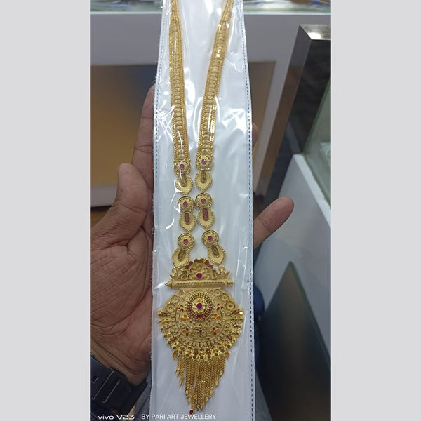 Pari Art Jewellery Forming Gold Long Necklace