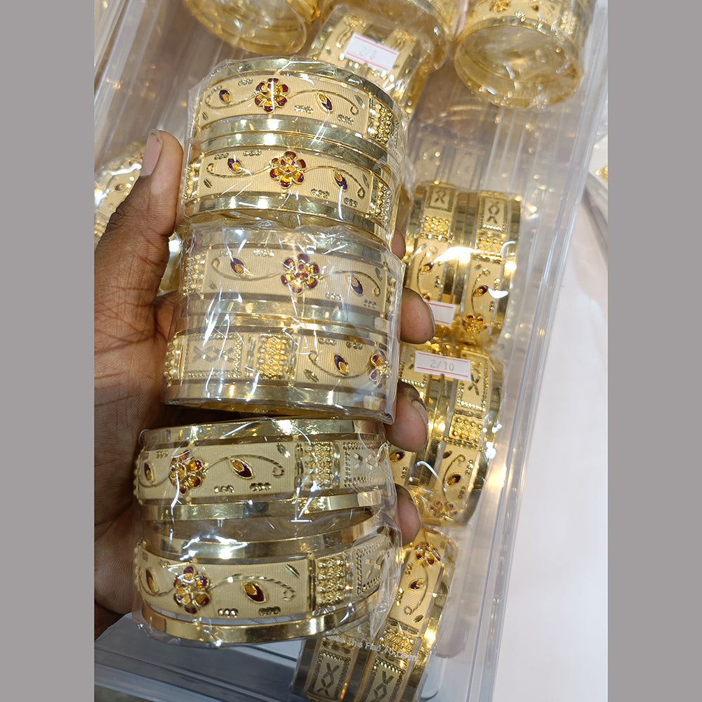 Pari Art Jewellery Forming Gold Bangles Set