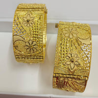Pari Art Jewellery Forming Gold Openable Bangle Set