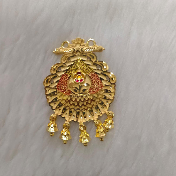 Pari Art Jewellery Forming Gold Plated Pendent