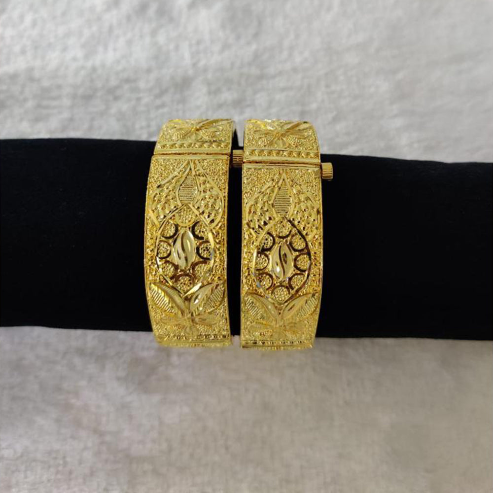 Pari Art Jewellery Ethnic Openable Forming Bangles for Women