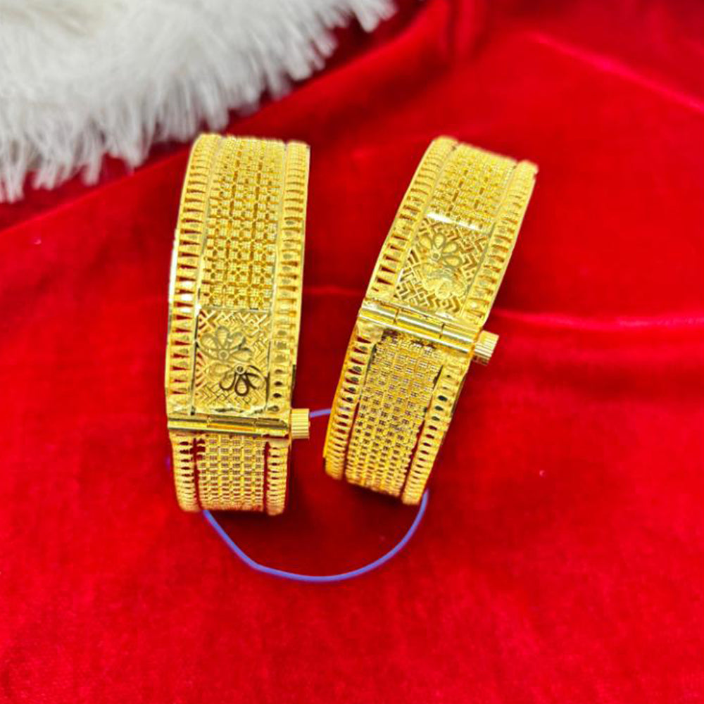 Pari Art Jewellery Ethnic Openable Forming Bangles for Women