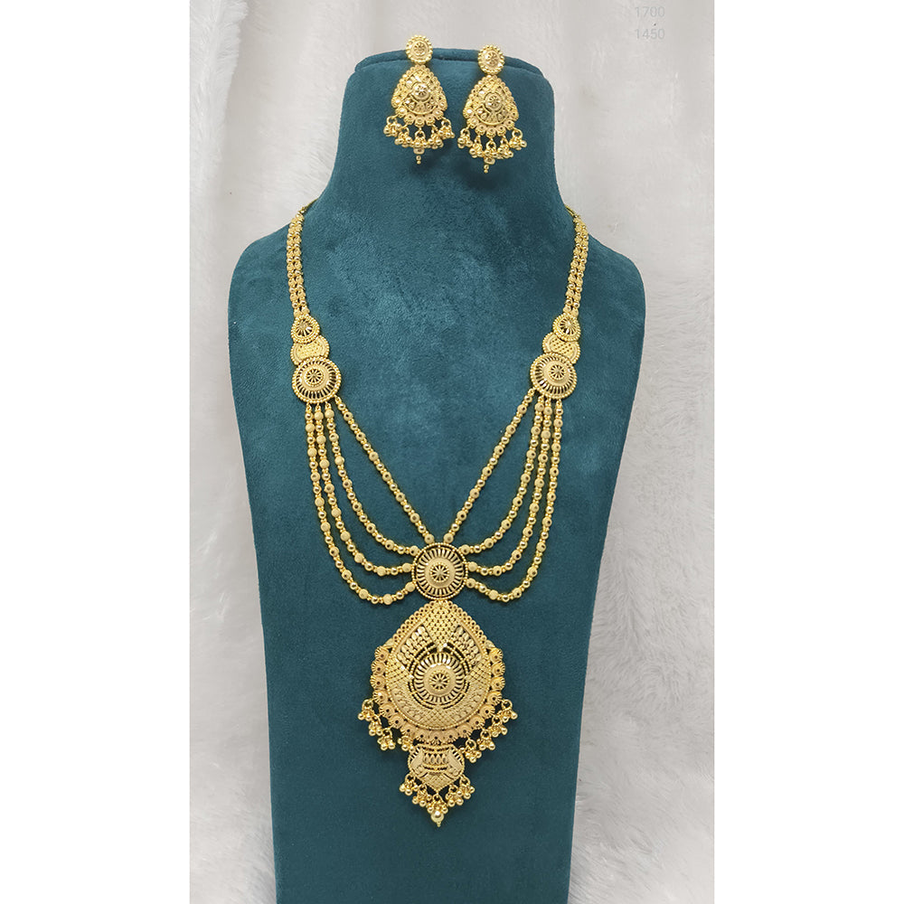 Pari Art Jewellery Forming Long Necklace Set