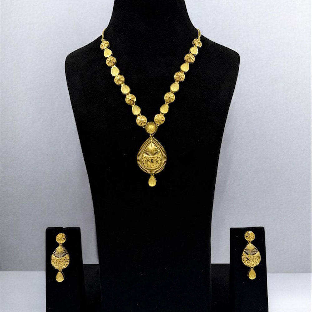 Pari Art Jewellery Royal Turkish Forming Necklace Set