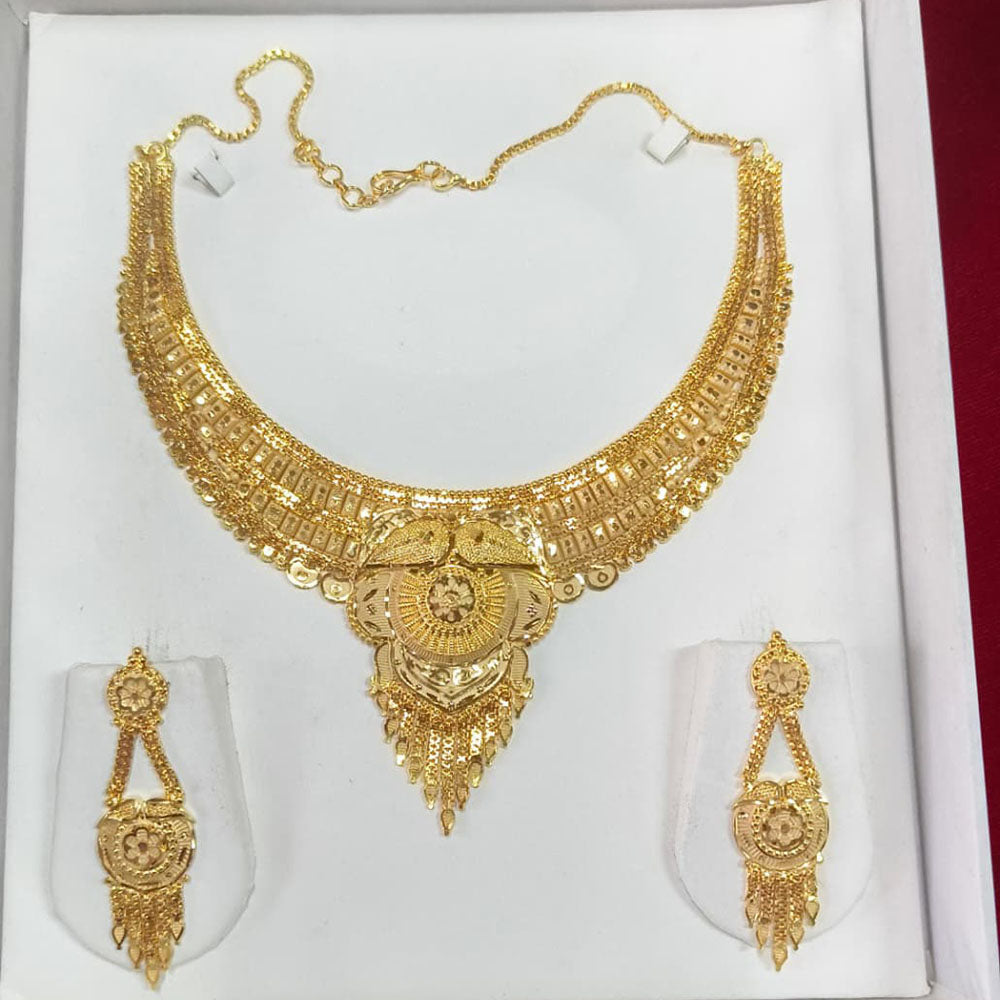 Pari Art Jewellery Royal Forming Necklace Set