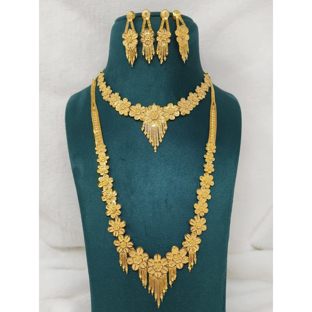 Pari Art Jewellery Designer Forming Double Necklace Set
