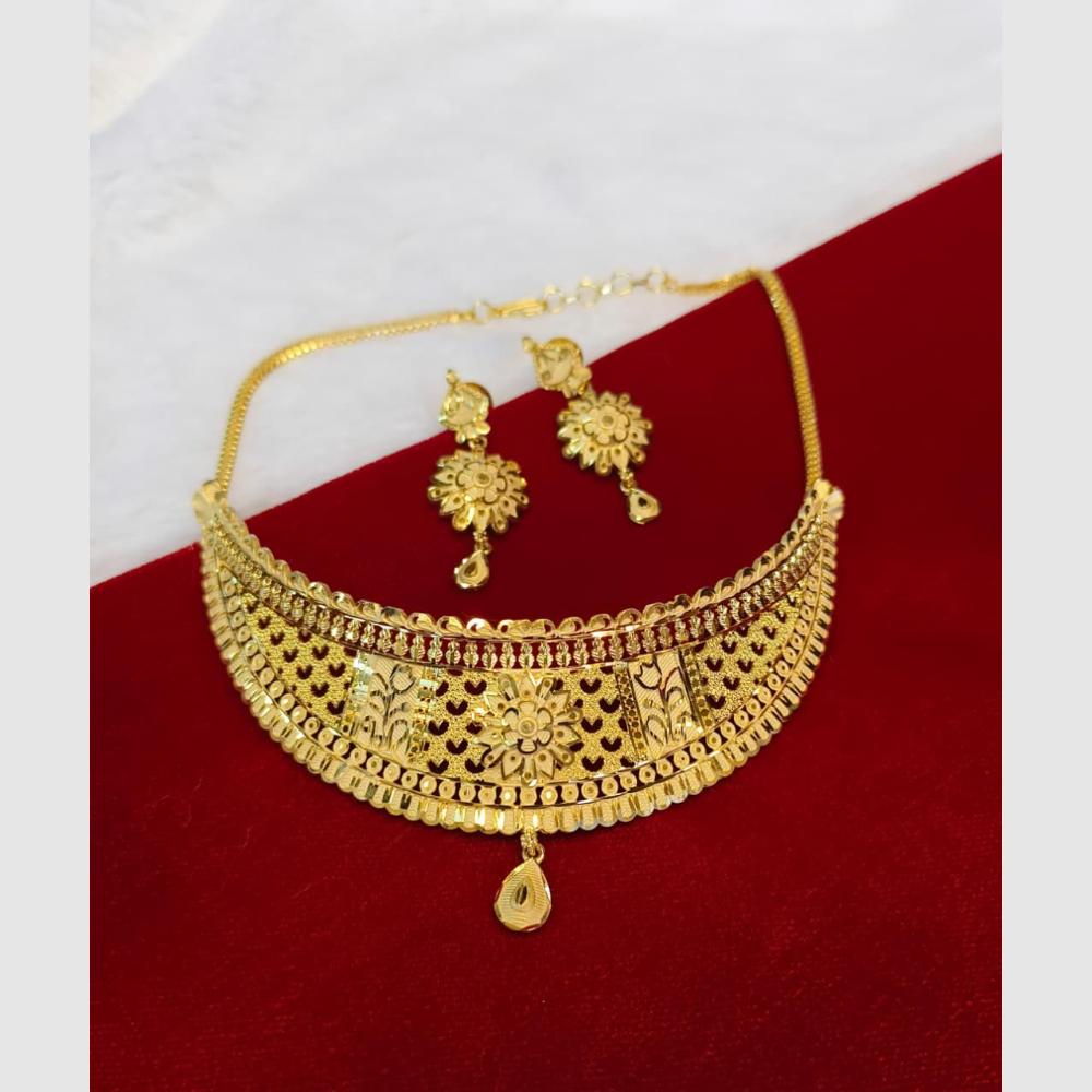 Pari Art Jewellery Royal Forming Choker Necklace Set