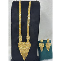 Pari Art Jewellery Premium Forming Gold Long Necklace Set
