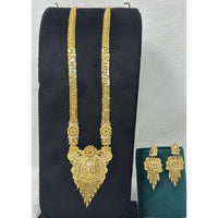 Pari Art Jewellery Premium Forming Gold Long Necklace Set