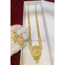 Pari Art Jewellery Premium Forming Gold Long Necklace Set