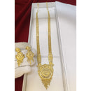 Pari Art Jewellery Premium Forming Gold Long Necklace Set