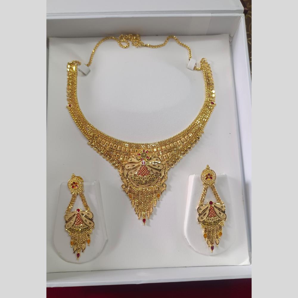 Pari Art Jewellery Forming Heritage Design Necklace Set