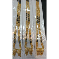 Pari Art Jewellery Designer Black Beads Forming Mangalsutra