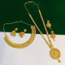 Pari Art Jewellery Royal Style Forming Double Necklace Set