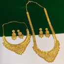 Pari Art Jewellery Royal Style Forming Double Necklace Set