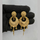 Pari Art Jewellery Classic Forming Gold Dangler Earrings