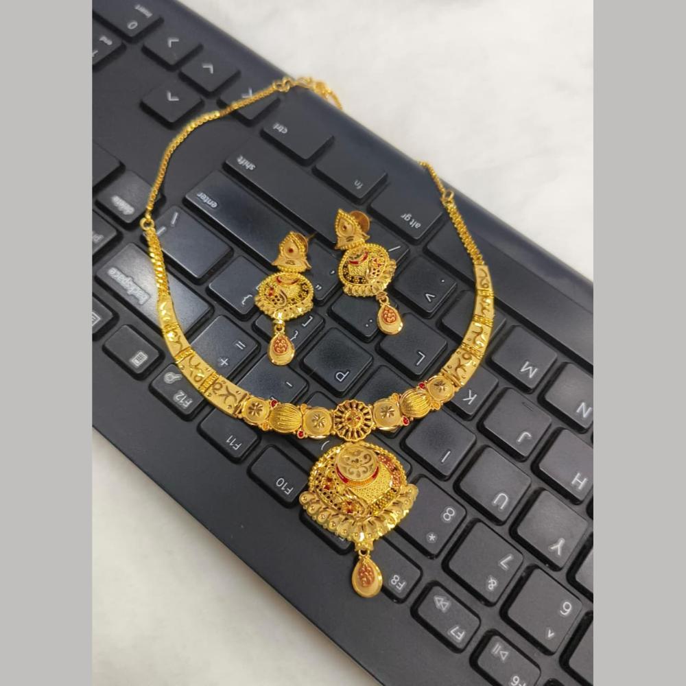 Pari Art Jewellery Designer Forming Necklace Set