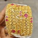 Pari Art Jewellery Stylish Pota Stone Forming Bangles Set for Women