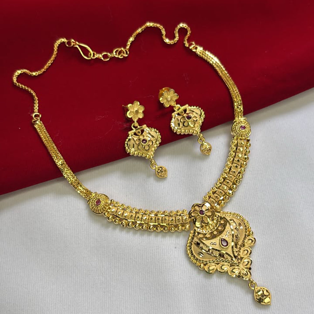 Pari Art Jewellery Royal Forming Designer Necklace Set