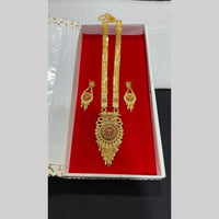 Pari Art Jewellery Royal Forming Designer Meenakari Long Necklace Set