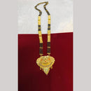 Pari Art Jewellery Graceful Forming Black Pearl Mangalsutra