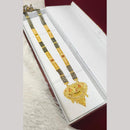 Pari Art Jewellery Graceful Forming Black Pearl Mangalsutra