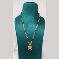 Pari Art Jewellery Graceful Forming Black Pearl Mangalsutra