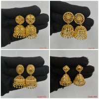Pari Art Jewellery Elegant Forming Jhumki Earrings ( 1 Piece Only)