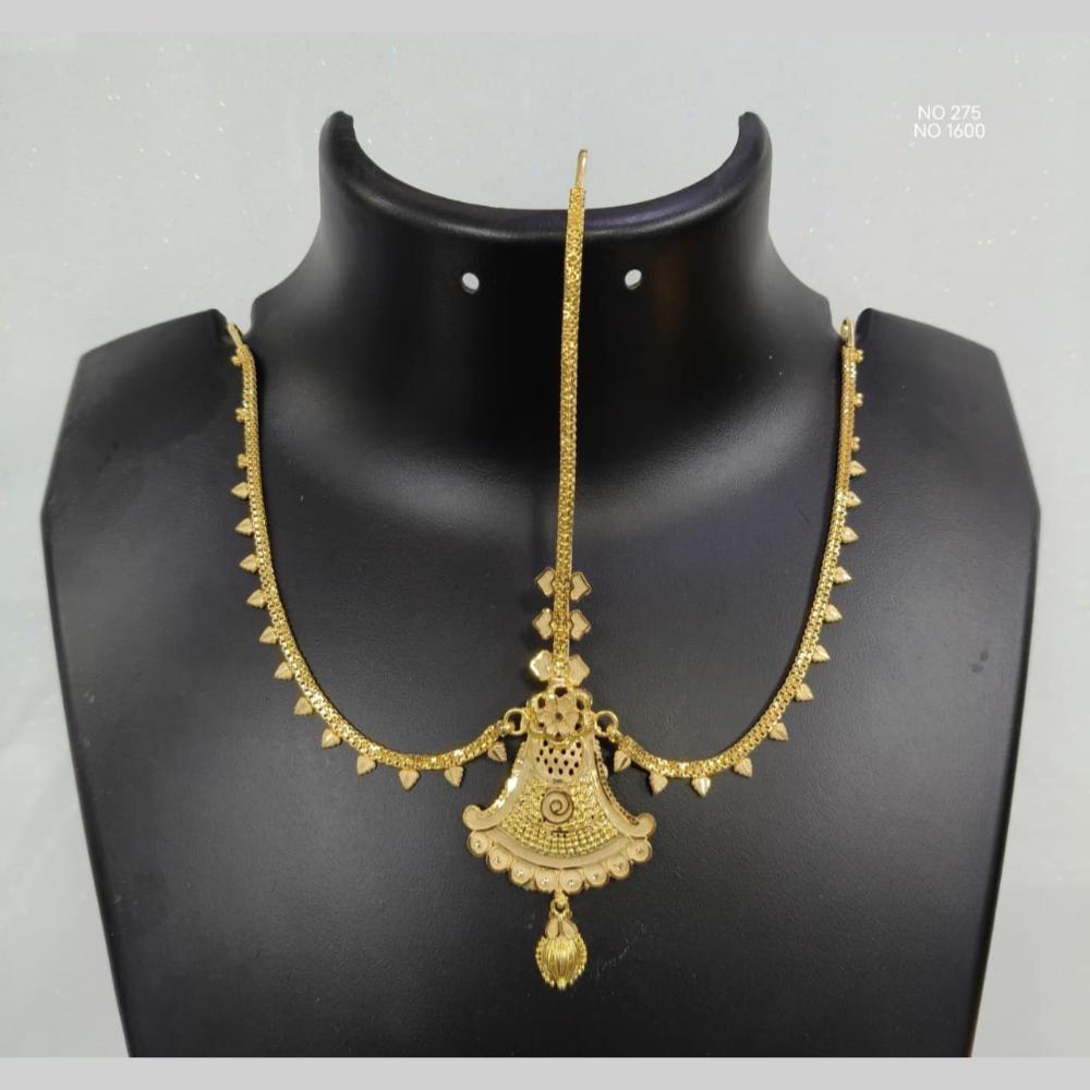 Pari Art Jewellery Forming Traditional Bridal Damini Maangtikka