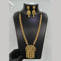 Pari Art Jewellery Turkish Forming Exclusive Designer Long Necklace Set  