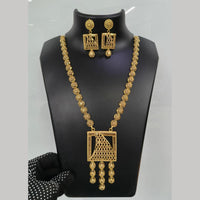 Pari Art Jewellery Turkish Forming Exclusive Designer Long Necklace Set  