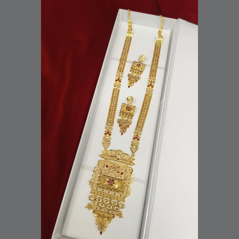 Pari Art Jewellery Designer Forming Long Necklace Set