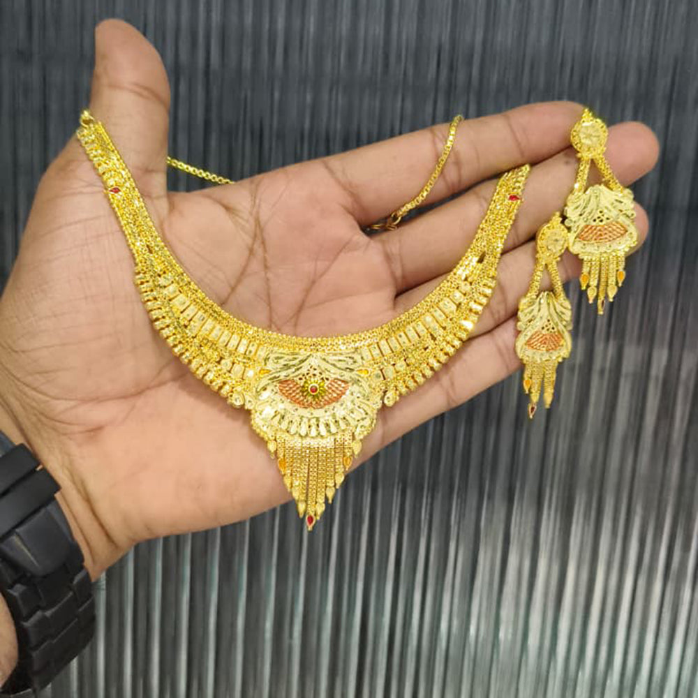 Pari Art Jewellery Graceful Designer Forming Necklace Set