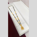 Pari Art Jewellery Graceful Forming Black Pearl Mangalsutra
