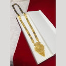 Pari Art Jewellery Graceful Forming Black Pearl Mangalsutra