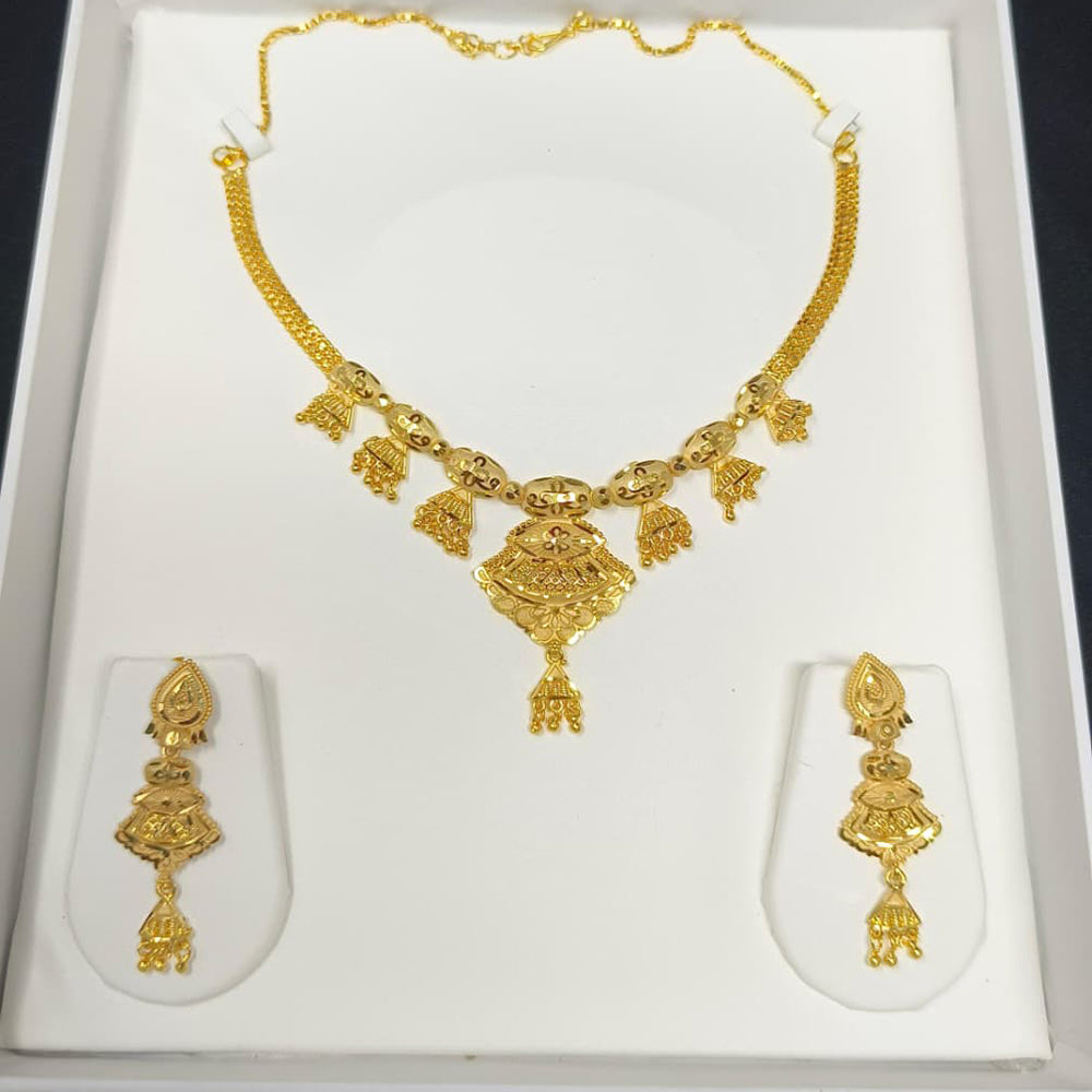 Pari Art Jewellery Graceful Designer Forming Necklace Set